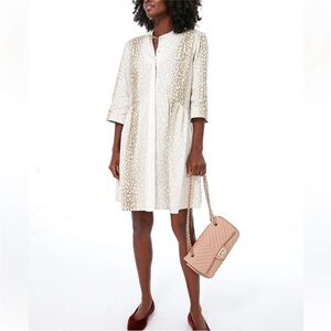 Tuckernuck Cream and Gold Dress